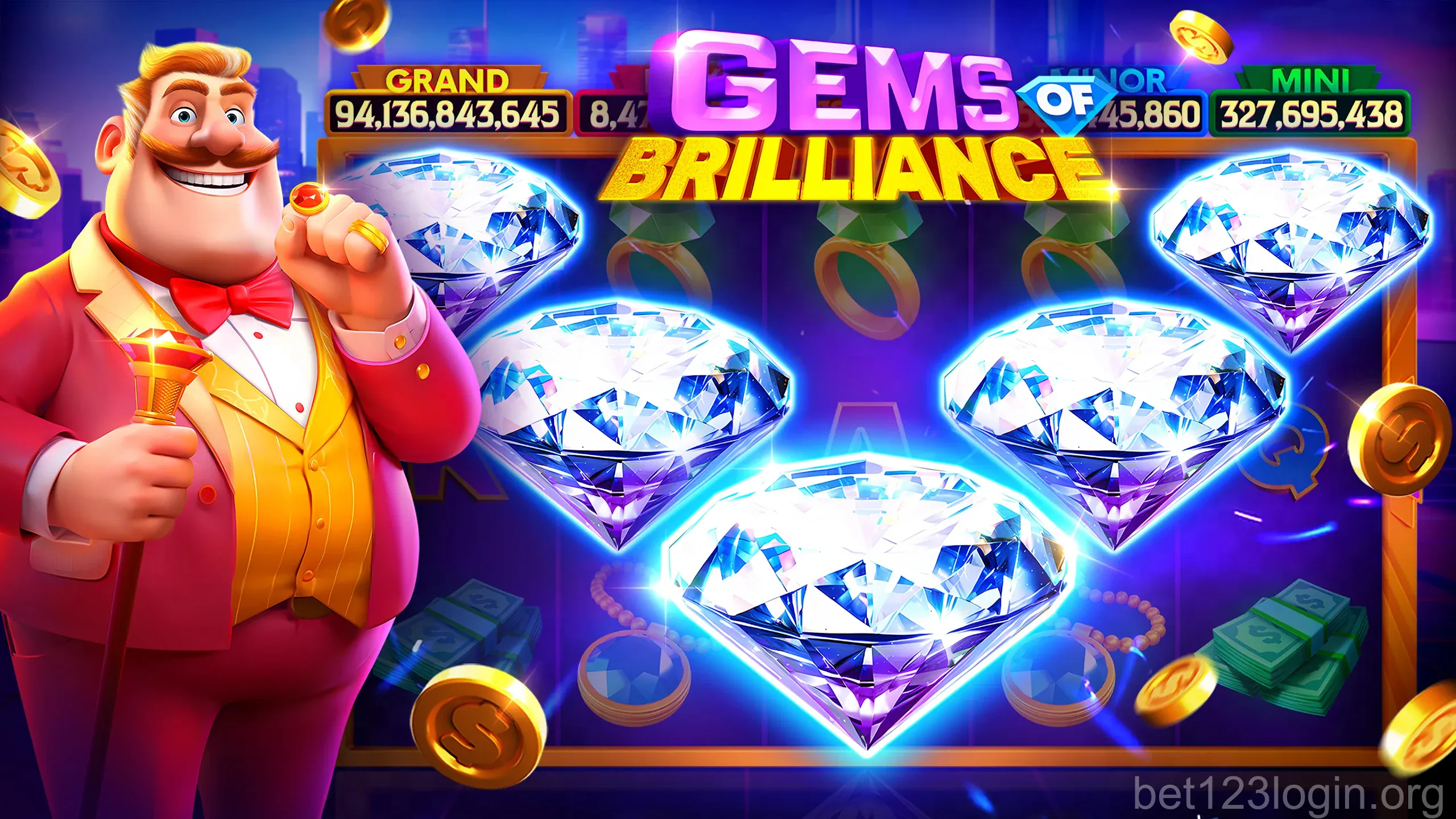 Detalhes do jogo de slots no bet123